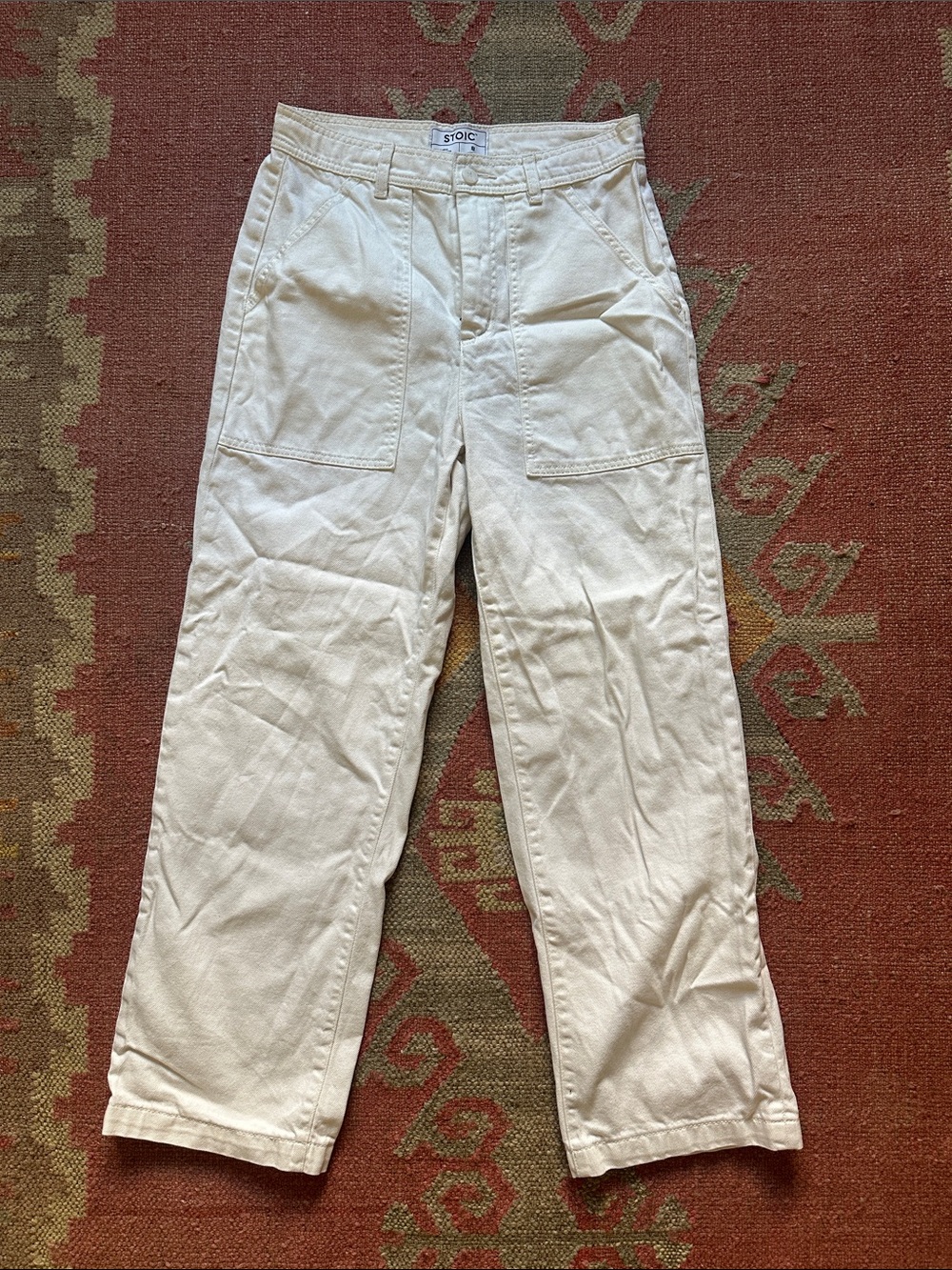 women’s stoic work style pant - white size 8